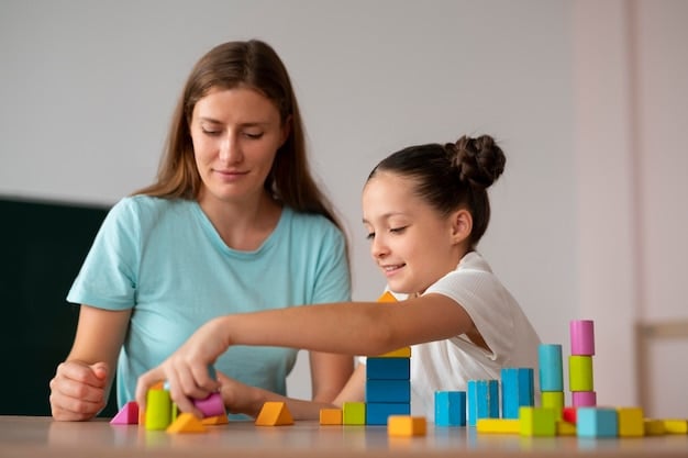 Creative Playtime With Colorful Blocks